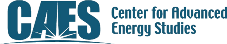 center for advanced energy studies logo in blue