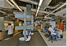 raciochem researchers in radiochemistry lab in idaho national lab's CAES